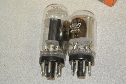 LOT of 2 / GE 2050A ELECTRONIC TUBE / USED???