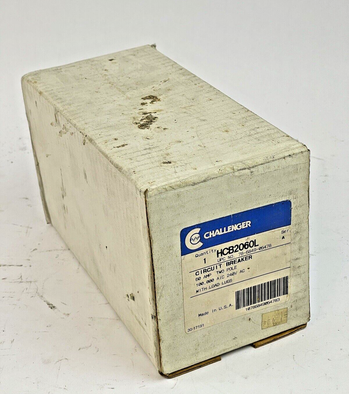 CHALLENGER - HCB2060L SERIES A -  CIRCUIT BREAKER - 60A/2 POLE/240 VAC