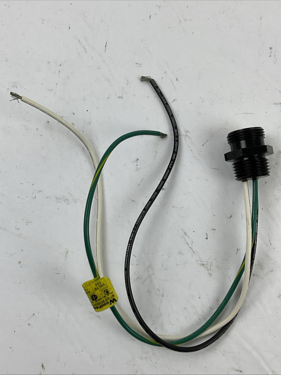 BRAD CONNECTIVITY 1300130202 3P MALE STRAIGHT CONNETOR REPLACES 40909 (LOT OF 2)