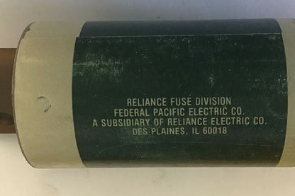 RELIANCE NCLR 250 FUSE 250A CLASS RK1 CURRENT LIMITING 250VAC