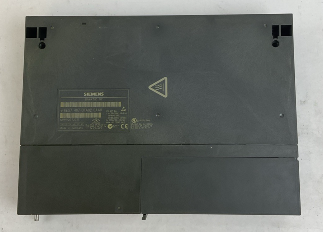 SIEMENS 6ES7 407-0KA02-0AA0 SIMATIC S7-400 POWER SUPPLY