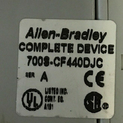 ALLEN BRADLEY 700S-CF440DJC GUARD MASTER CONTROL RELAY