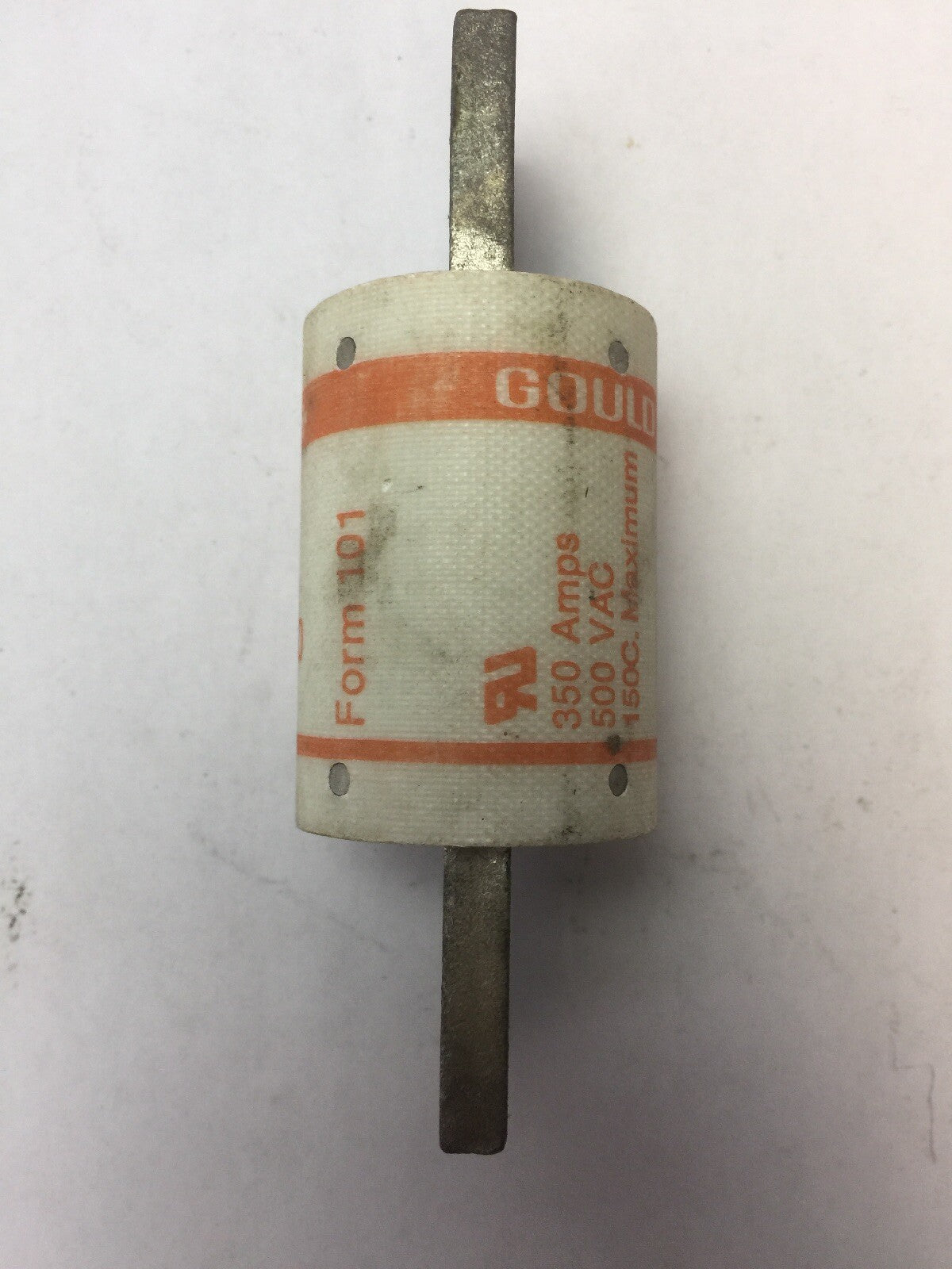 GOULD SHAWMUT AMPTRAP A50P350 FUSE 350 AMP 500VAC TYPE 4 FORM 101
