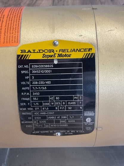 GOULD WATER TECHNOLOGY 2ST1H9A4BM NPE 1 1/4 X 1 1/2-6 PUMP E09A32E5BB2S 3HP