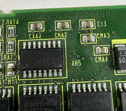 FANUC A20B-2900-0380/07C SERVO INTERFACE MODULE CIRCUIT BOARD A350-2900-T386/06