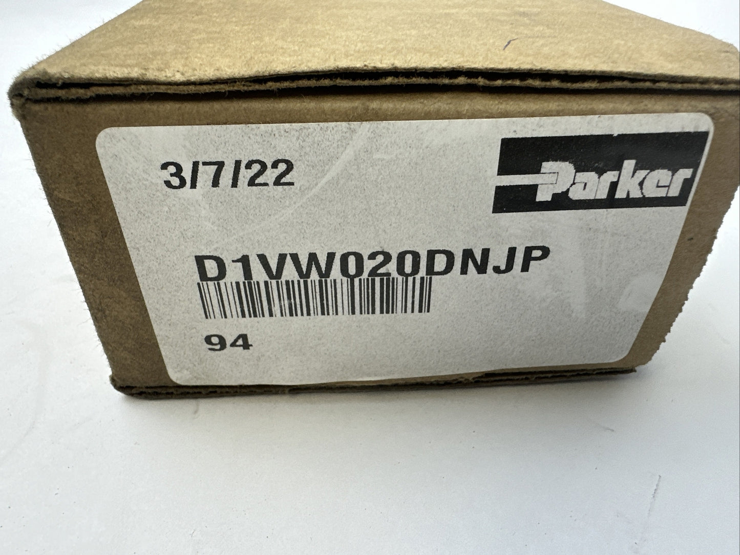 PARKER D1VW020DNJP DIRECTIONAL VALVE