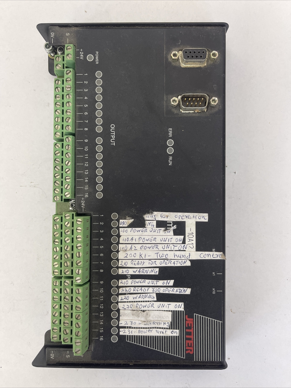 JETTER D32 PNP I/O MODULE REMOTE CONTROL 20-30VDC