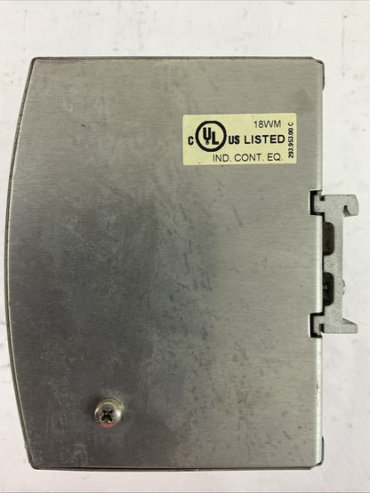 PULS SL 20 POWER SUPPLY OUTPUT 24VDC 20A INPUT 500VAC 50-60HZ 1.5A