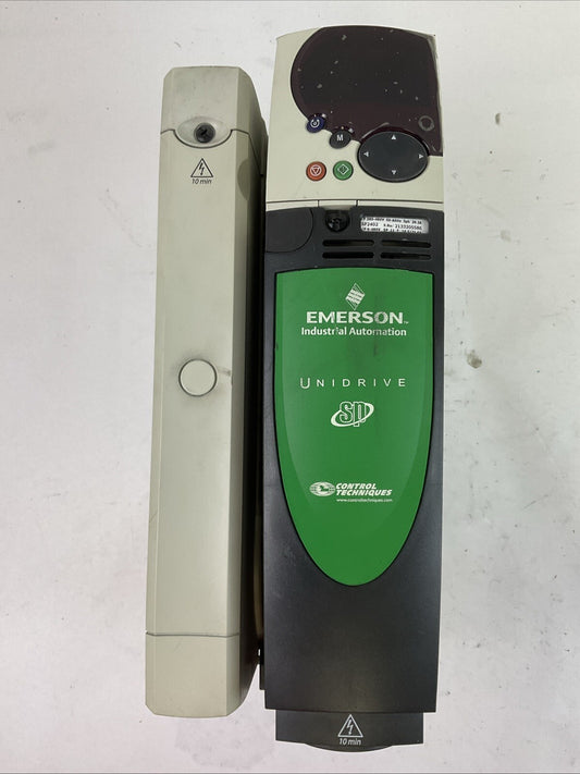 EMERSON CONTROL TECHNIQUES SP2402 UNIDRIVE INPUT 380-480V OUTPUT 0-480V 16.5/21A