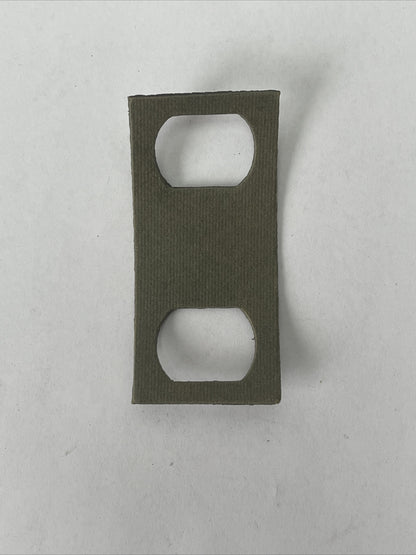 PASS & SEYMOUR 4517 METAL WALL PLATE DUSTPROOF COVER RECTANGULAR FOR FS BOX