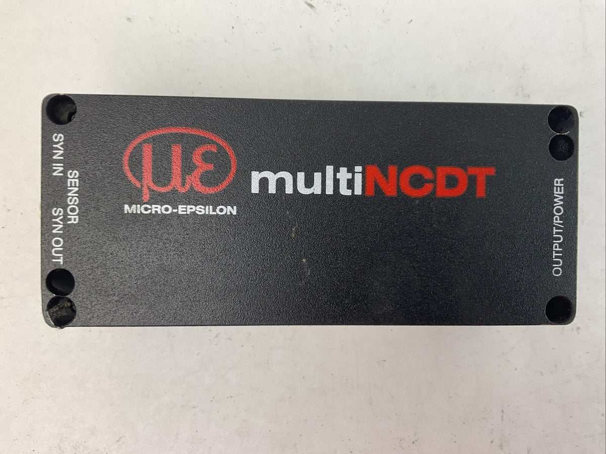 MICRO-EPSILON DT119(05)-U12SW-A-C4-DC24V INDUCTIVE SENSOR MULTINCDT