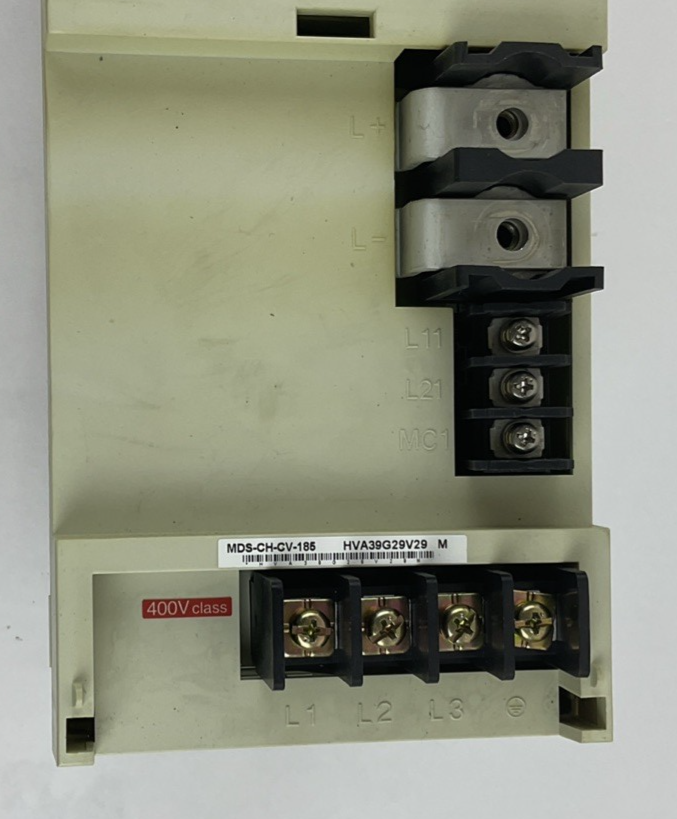 MITSUBISHI MDS-CH-CV-185 POWER SUPPLY UNIT 18.5KW 648V H/W VER.M 50/60HZ 35A