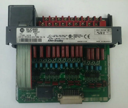 ALLEN BRADLEY 1746-IA16 SER. C SLC500 INPUT MODULE 85-132VAC 50/60HZ (LOT OF 5)