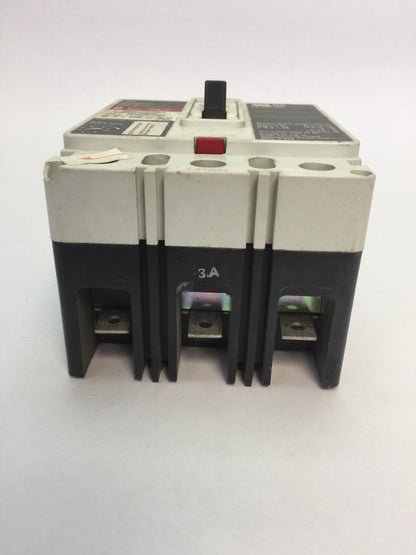 WESTINGHOUSE HMCP003A0C 3 Amp 600 VAC 250 VDC 3 Pole 6630C87G03