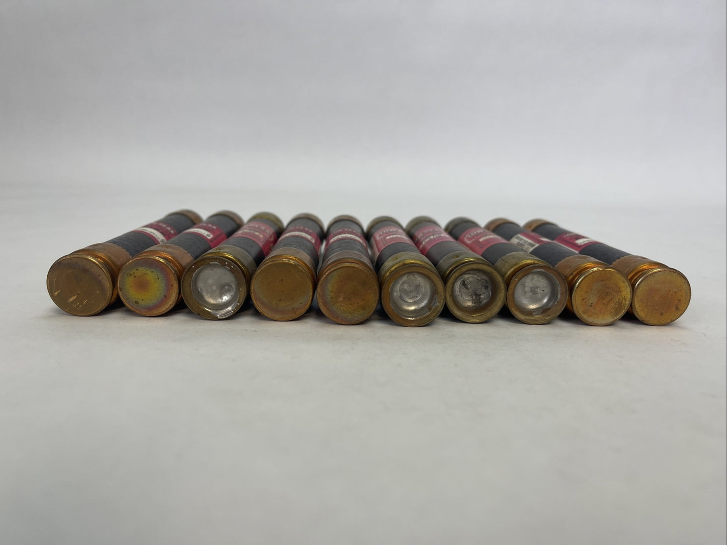 BUSSMANN LPS-RK-5 6/10 LOW-PEAK DUAL TIME DELAY ELEMENT FUSE 600VAC (LOT OF 10)