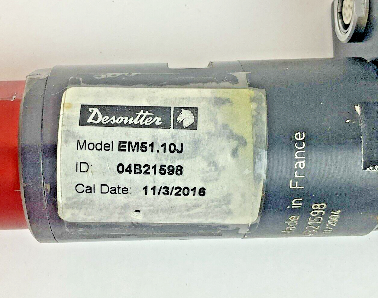 GEORGES RENAULT MOTOR 6153941260 SPINDLE EM51.10J 115V 800HZ 340W 4300/MIN-1