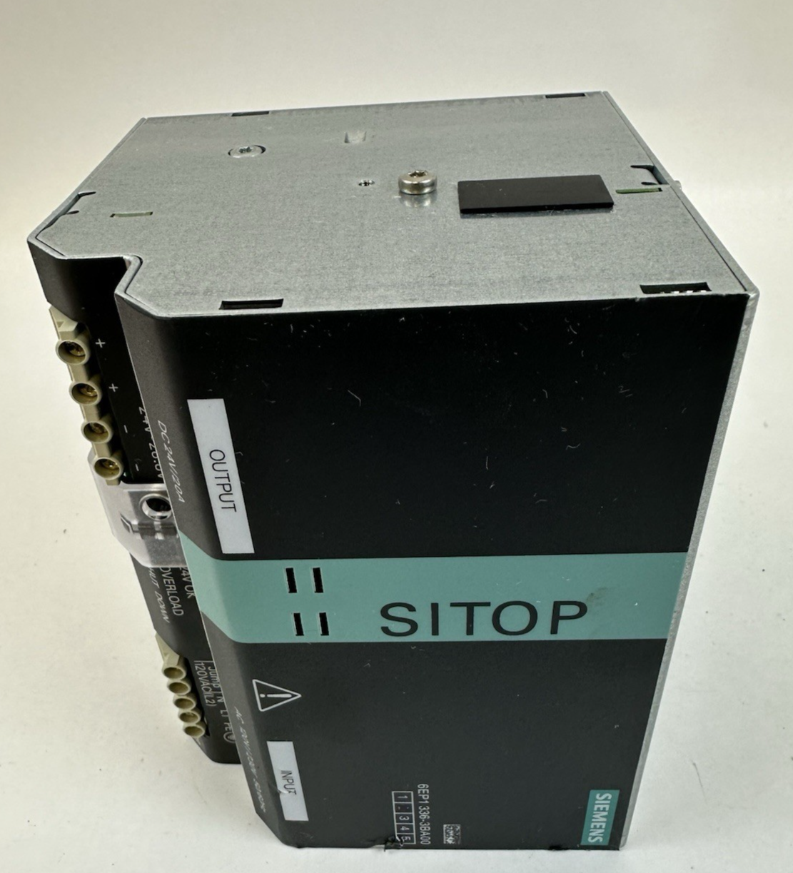 SIEMENS SITOP 6EP1336-3BA00 POWER SUPPLY 24VDC 20A 1PH 100-240VAC