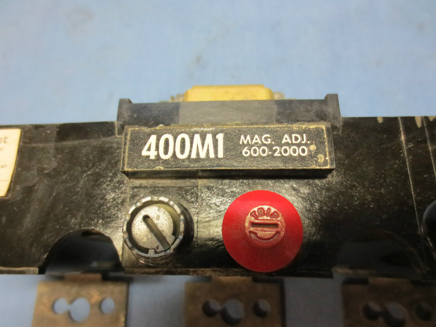 GENERAL ELECTRIC TYPE TJK TRIP UNIT 400 AMP MAG. TRIP ADJ. 600-2000A AC - 400M1