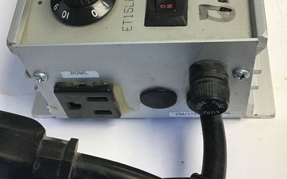 MASTERFEED ET15LR CONTROL FEEDER 15A 115V SWITCH