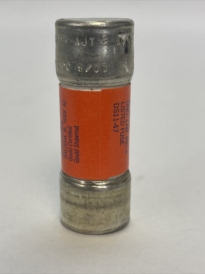 FERRAZ AJT2-1/4 AMP-TRAP 2000 DUAL ELEMENT FUSE 2-1/4AMP 600VAC (LOT OF 10)