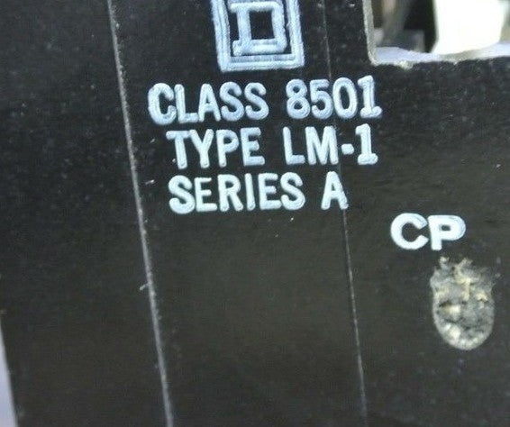SQUARE D CLASS 8501, TYPE LM-1 - TERMINAL BLOCK ASSEMBLY - NEW SURPLUS