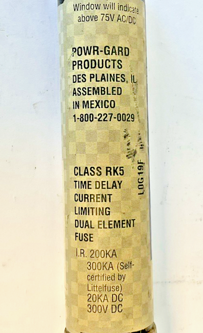 LITTLEFUSE FLSR 45 ID FUSE 75-600VAC CLASS RK-5***LOTOF3***