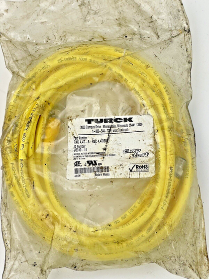 TURCK -  RKC 4.4T-8-RSC 4.4T/S90 - SENSOR CORDSET - U5310-11 - EUROFAST 600 VAC