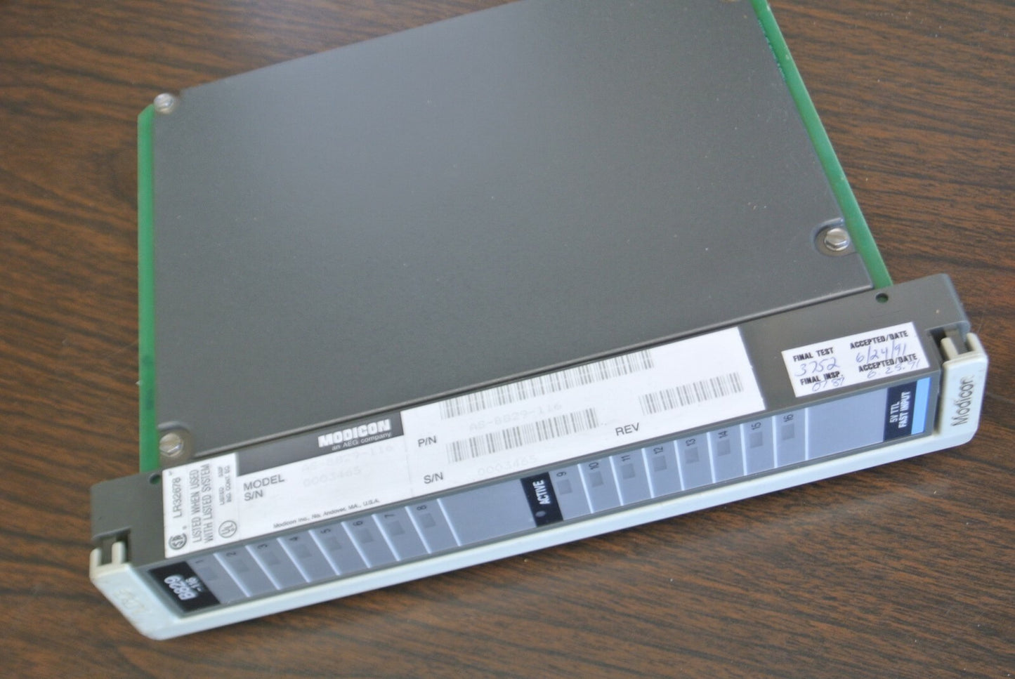 AEG / MODICON AS-B829-116 / 5V TTL FAST INPUT MODULE