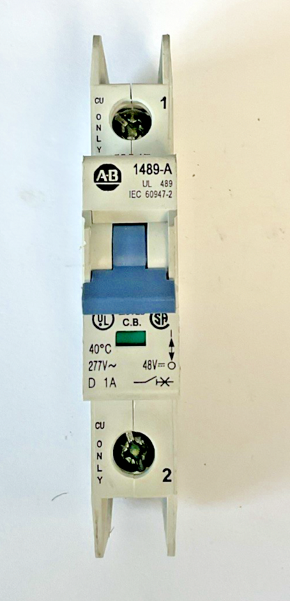 ALLEN BRADLEY 1489-A1D010 CIRCUIT BREAKER SER.A  ***LOTOF3***