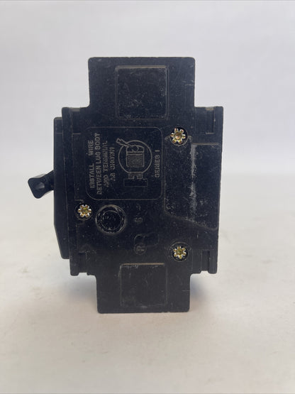 SQUARE D QOUR220 CIRCUIT BREAKER 20AMP 120/240VAC 50/60HZ 2POLE COMMON TRIP
