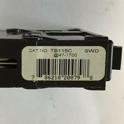 THOMAS  & BETTS TB115C CIRCUIT BREAKER 120/240VAC 15A  1POLE