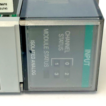 SPECTRUM CONTROL 1746SC-INI4VI 4 CHANNEL INPUT MODULE SER.D REV.1.04 SLC500 PR.A
