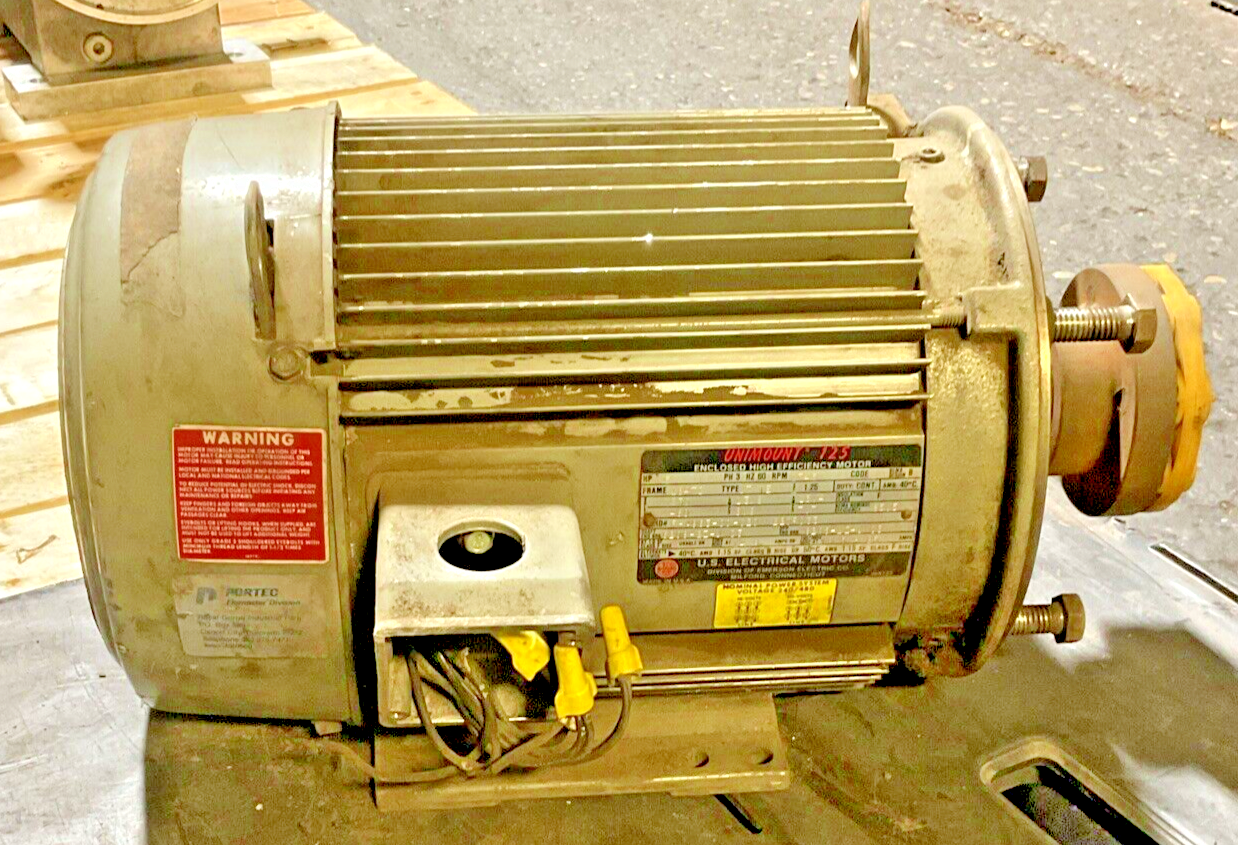 UNIMOUNT 125 US ELECTRICAL MOTORS FA96300020 1745RPM 184TC K220R033 5HP 13.8AMPS