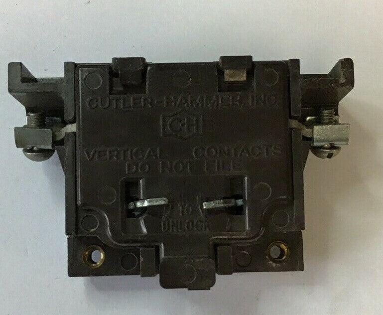 CUTLER HAMMER 10-1319  CONTACT BLOCK