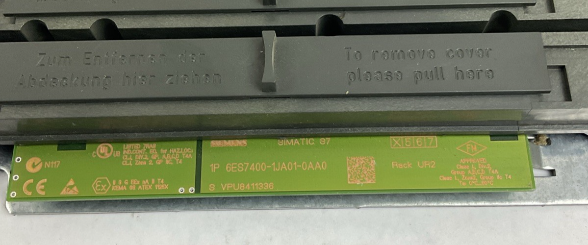 SIEMENS 6ES7 7400-1JA01-0AA0 9 SLOT RACK SIMATIC S7