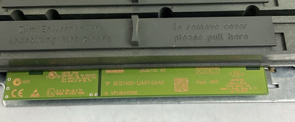 SIEMENS 6ES7 7400-1JA01-0AA0 9 SLOT RACK SIMATIC S7