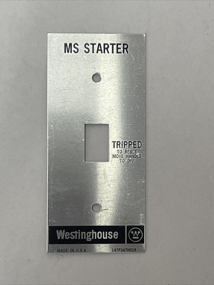 WESTINGHOUSE MST02SN MANUAL STARTER SWITCH 2 POLE NEMA 1 ENCLOSURE 1HP 115-230V