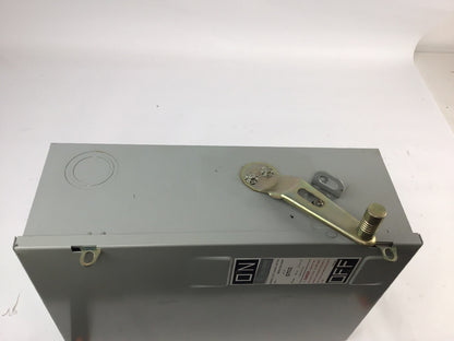FEDERAL PACIFIC/CHALLENGER GEN DUTY SAFETY SWITCH G7132 100AMP 240VAC/250VDC