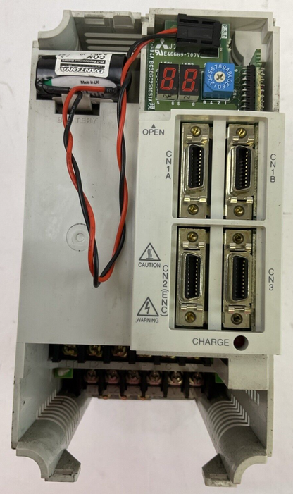MITSUBISHI MR-J2S-350B-S030 AC SERVO OUTPUT 170V 17A INPUT 200-230V POWER 3.5kW