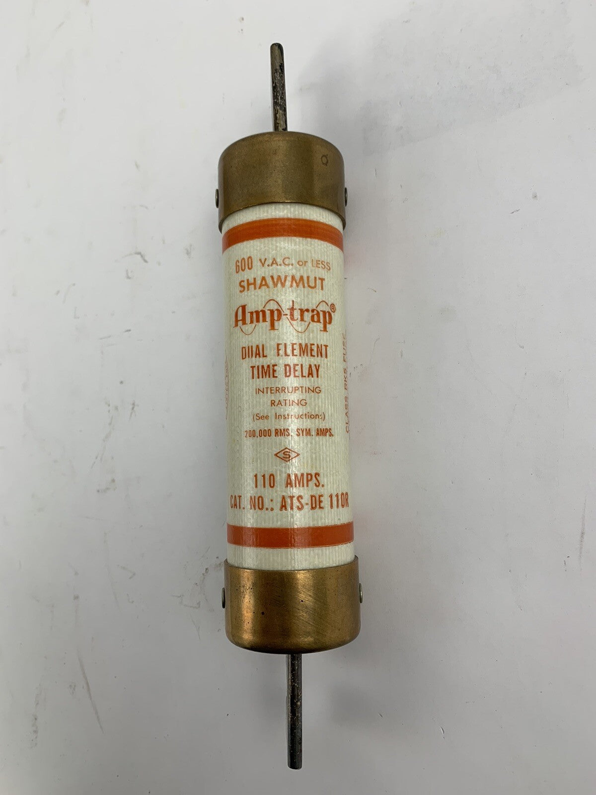Shawmut Amp-trap ATS-DE110R 110A 600V Class RK5 Fuse