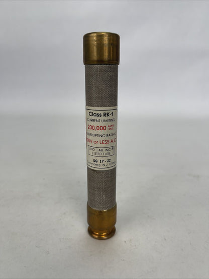 CEFCO CTS-R 25 CURRENT LIMITING CLASS RK-1 FUSE 25AMP 600VAC (LOT OF 7)