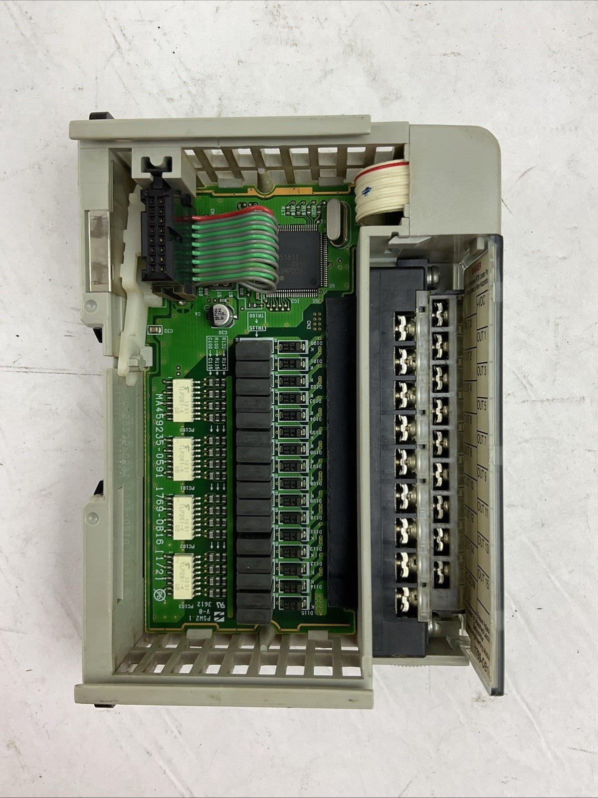 ALLEN BRADLEY 1769-OB16 SER B F/W REV 3.1 DIR/VER 95320752/03 16PT 20.4-26.4VDC
