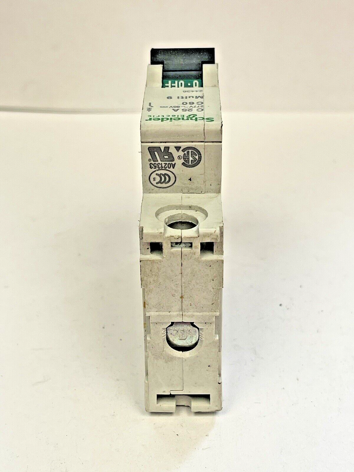 SCHNEIDER - 24436 - C 25 A -  277VAC, 25 A - MULTI 9 - SUPPLEMENTARY BREAKER