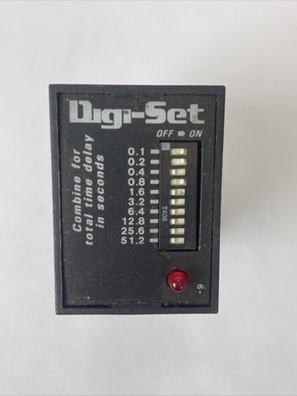 ABB SSAC TDML120AL TIME DELAY RELAY 120VAC 10A RES AT 240VAC