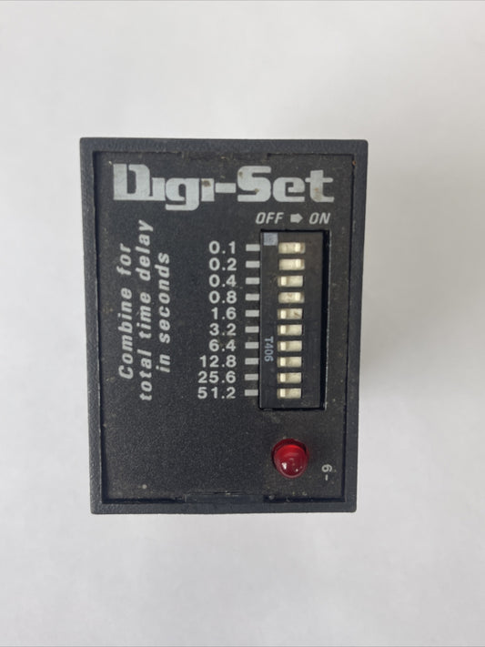 ABB SSAC TDML120AL TIME DELAY RELAY 120VAC 10A RES AT 240VAC