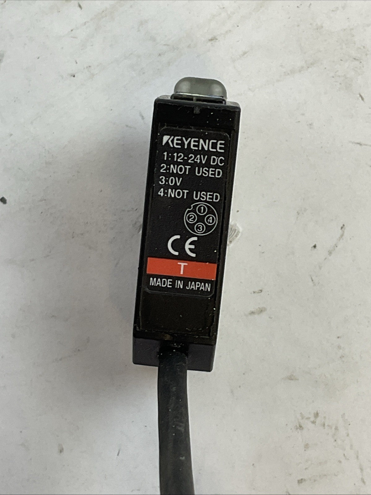 KEYENCE PZ-M53 PHOTOELECTRIC SENSOR TRANSMITTER 24VDC