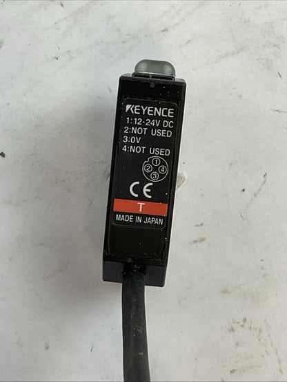 KEYENCE PZ-M53 PHOTOELECTRIC SENSOR TRANSMITTER 24VDC