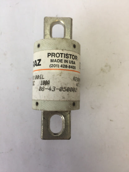 FERRAZ A025R100IL PROTISTOR FUSE 100AMP 250V AC/DC