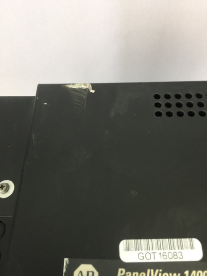 ALLEN BRADLEY 2711E-T14C6 PANELVIEW 1400E TERMINAL SER C REV B FRN 5.15