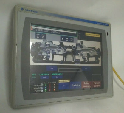 ALLEN BRADLEY 6182H-15TEH4B VERSA VIEW CE1500H TOUCH SCREEN MONITOR SER C REV A